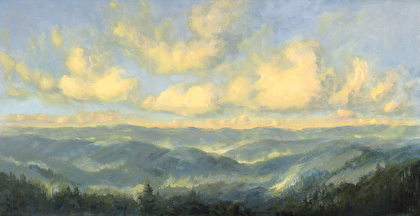 Perfect Silence, oil painting by Jo Ridge Kelley