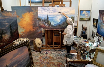 Jo Ridge Kelley, oil painter
