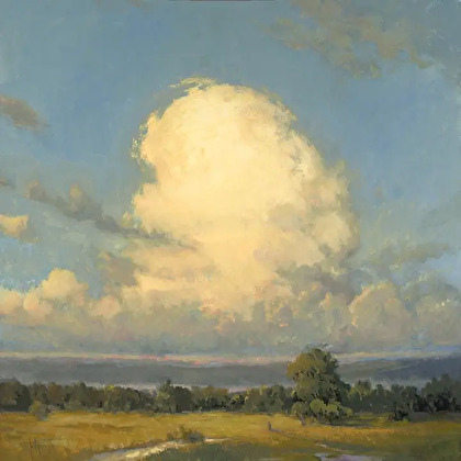 Quiet Wonder, oil painting by Jo Ridge Kelley